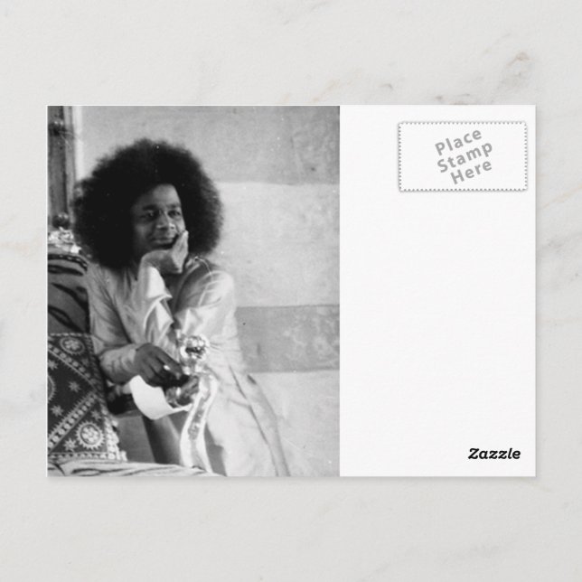 Sathya Sai Baba Postcard (Back)