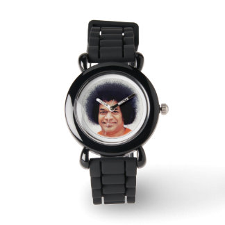 Sathya Sai Baba stainless steel watch