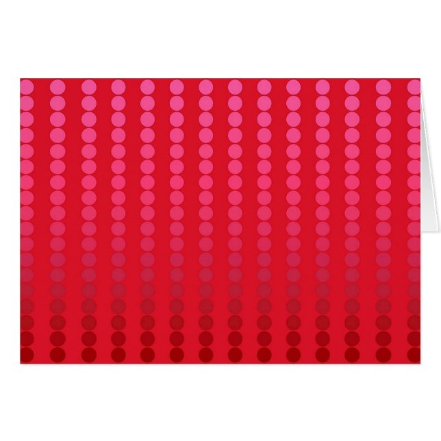 Satin dots - shades of deep red (Front Horizontal)