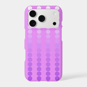 Satin dots - shades of orchid