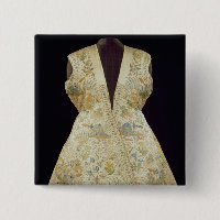 Satin Hunting Coat Embroidered with Silks in