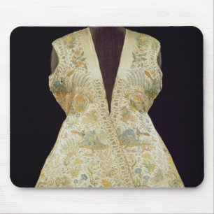 Satin Hunting Coat Embroidered with Silks in Mouse Pad