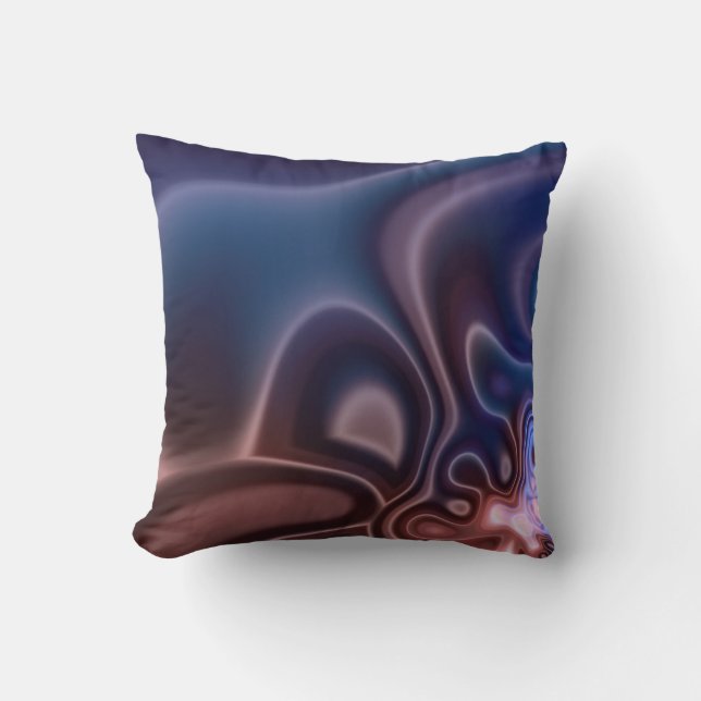 satin purple beauty cushion (Front)
