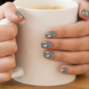 Quilt Nail Art Nail Wraps Zazzle Com Au