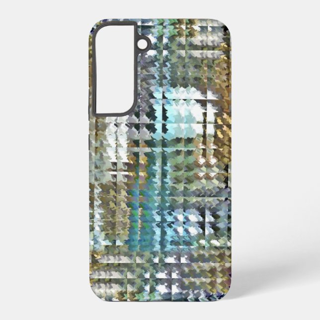 Satin Quilt Samsung Galaxy S22+ Case (Back)