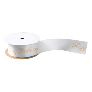 Satin Ribbon (Happy Birthday)