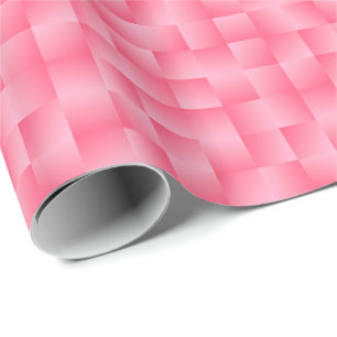 Satin Ribbons - Deep coral Wrapping Paper