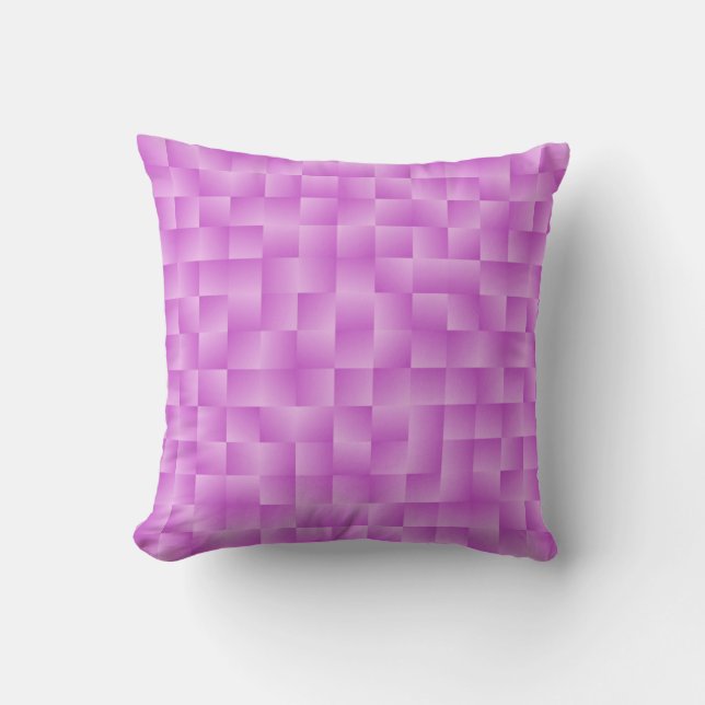 Satin Ribbons - Soft violet Cushion (Front)