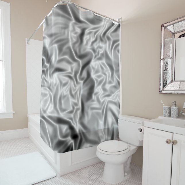 Satin Shower Curtain (In Situ)
