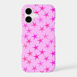 Satin stars, orchid on pale pink