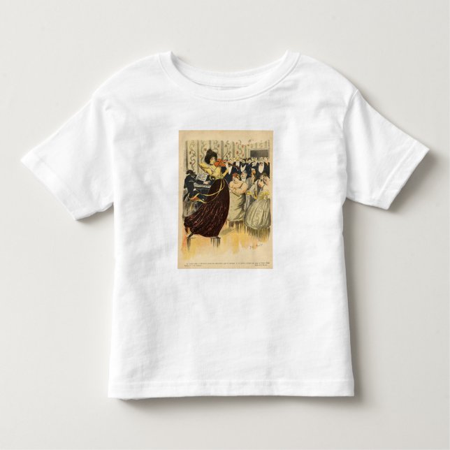 Satire of a salon musical evening toddler T-Shirt (Front)