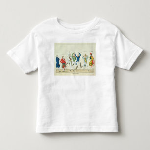 Satirical cartoon depicting the key toddler T-Shirt