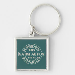 SATISFACTION GUARANTEED key chain