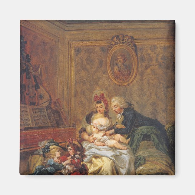 Satisfaction of Marriage or, The Happy Family Magnet (Front)