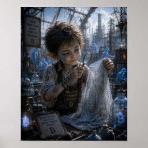 Satisfaction / Textile Inspector / Glass Factory Poster