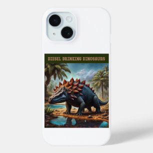 Satisfied Ankylosaurus iPhone 15 Case