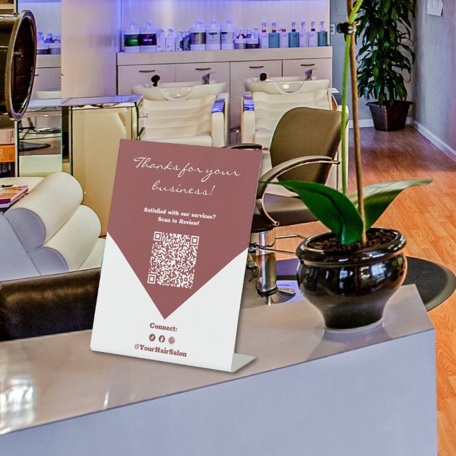 Satisfied Customer Review Invitation Pedestal Sign (Satisfied Customer Review Invitation Pedestal Sign)