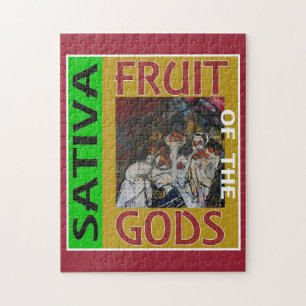 SATIVA FRUIT OF THE GODS JIGSAW PUZZLE