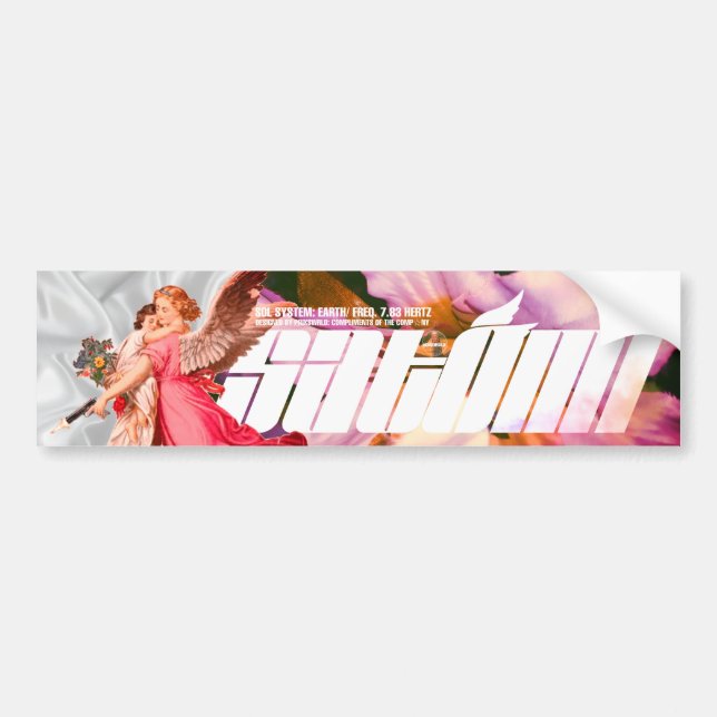 satomi motorsport "Mothers Day" slap sticker (Front)