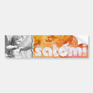 satomi motorsport "OG GOLD" Bumper Sticker