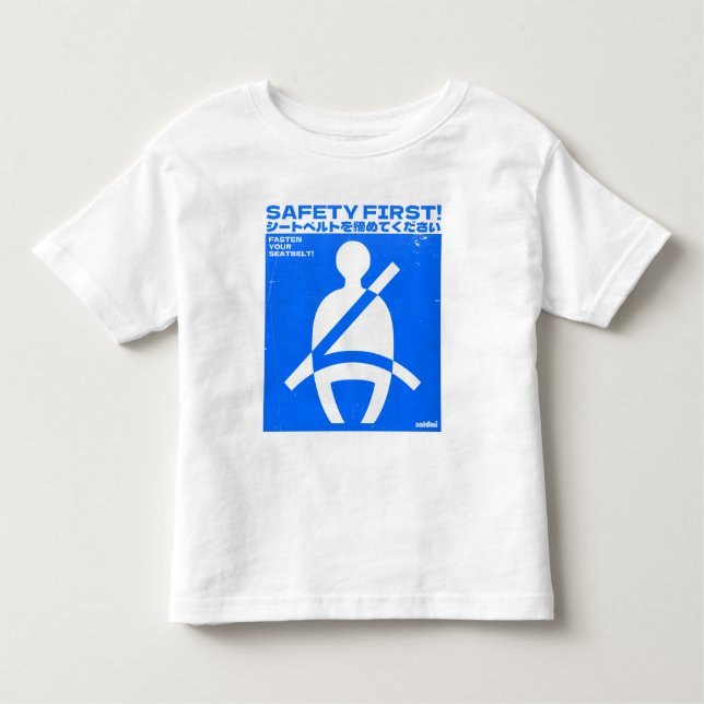 satomi motorsport Safety First T-Shirt (Front)