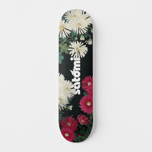 satomi motorsport x Ohara Koson Skateboard (Front)