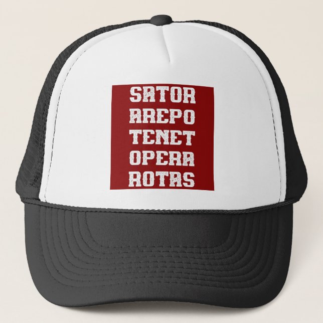 SATOR1 TRUCKER HAT (Front)