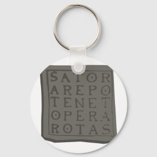 Sator Square Key Ring
