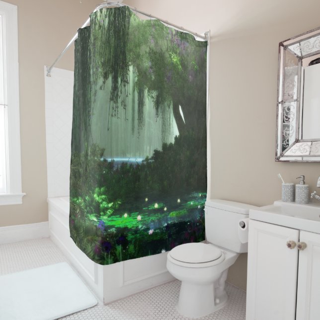Satori Shower Curtain (In Situ)
