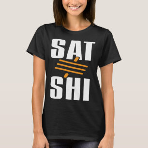 Satoshi Nakamoto BTC Lightning Bitcoin T-Shirt