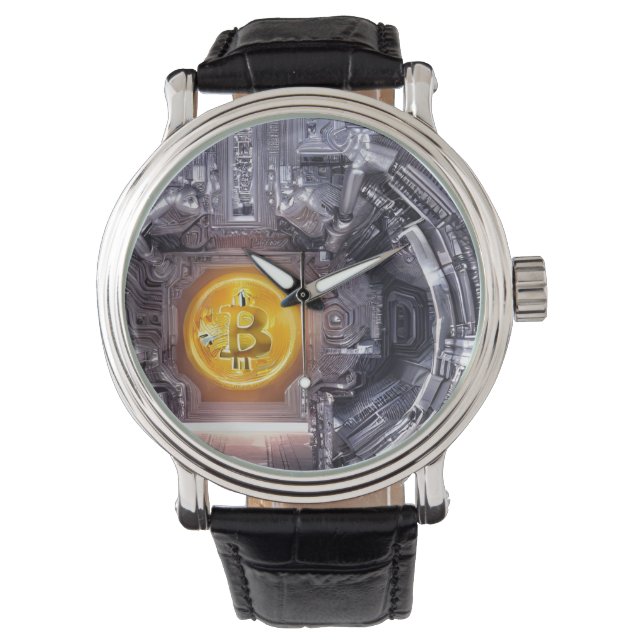 Satoshi's Cave - Bitcoin Watch for Man (Front)