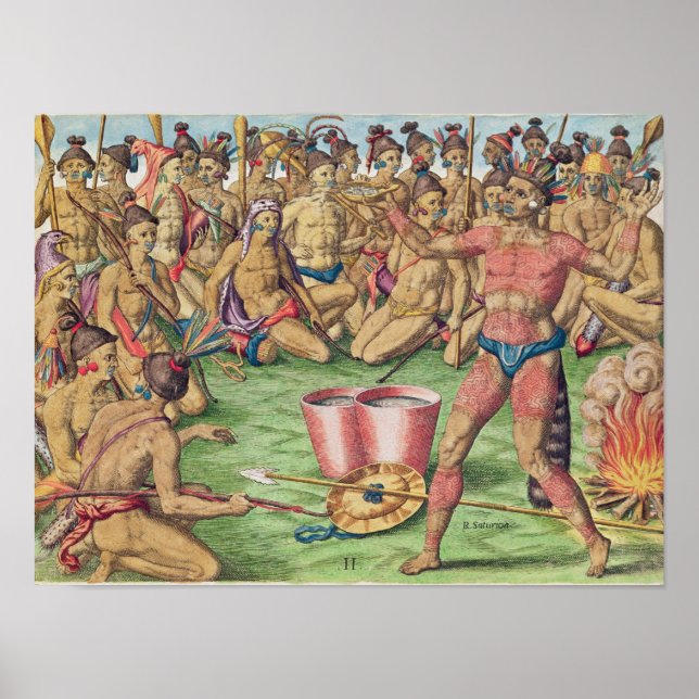 Satoutiona Prepares for Battle Poster (Front)