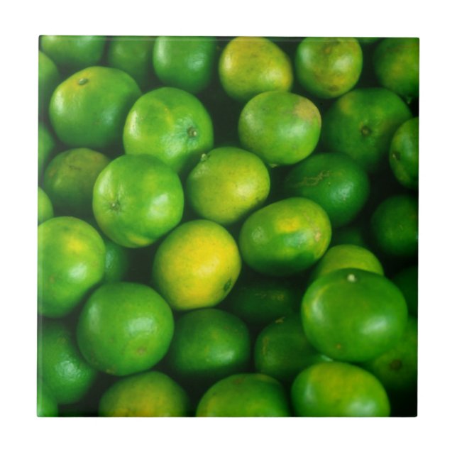 Satsumas/Limes/Citrus Ceramic Tile (Front)