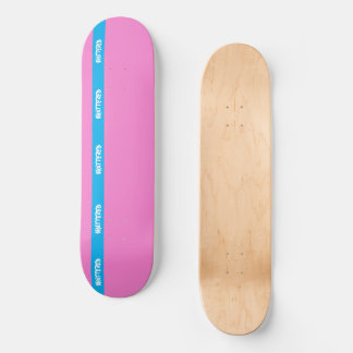Sattered tape skateboard