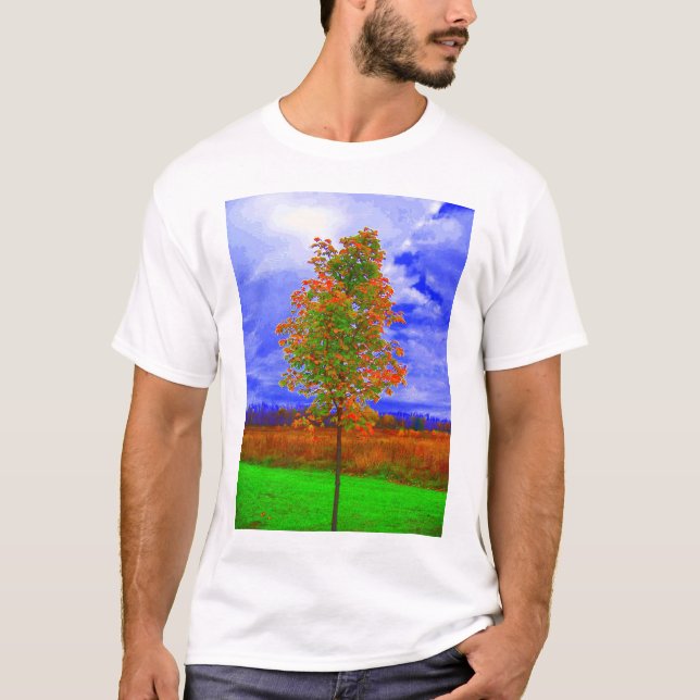saturated tree shirt (Front)
