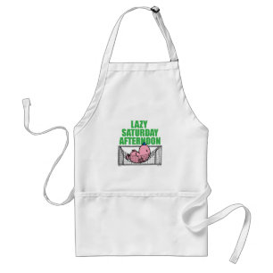 Saturday Afternoon With Mr. Lazy Standard Apron