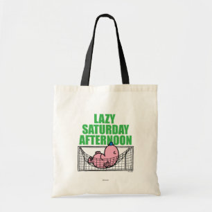 Saturday Afternoon With Mr. Lazy Tote Bag