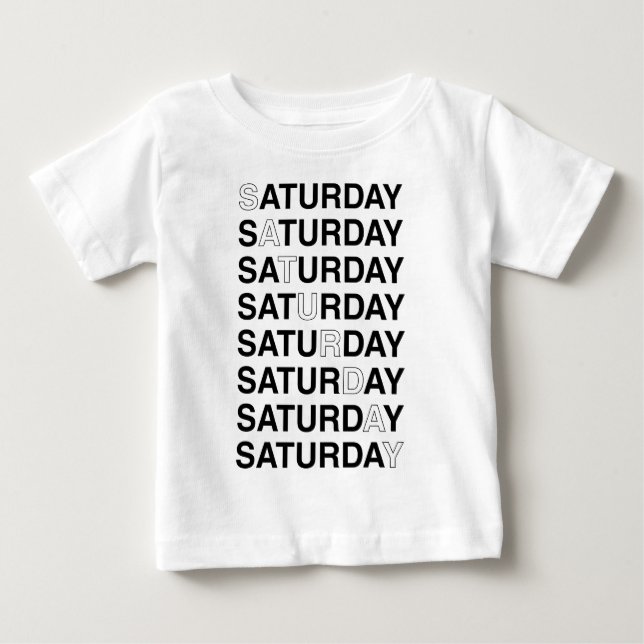 Saturday Baby T-Shirt (Front)
