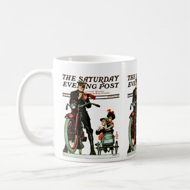 Saturday Evening Post Coffee Mug (Left)