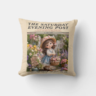 Saturday Evening Post Cushion