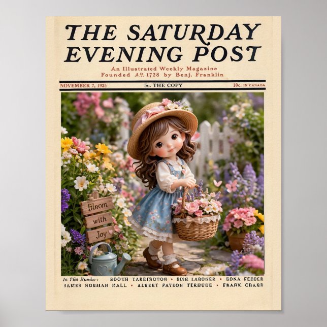 Saturday Evening Post Poster (Front)