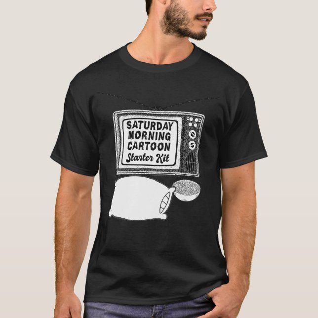 Saturday Morning Cartoon Starter Kit T-Shirt (Front)