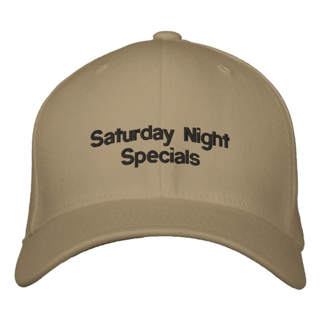 Saturday Night Specials Embroidered Hat (Front)