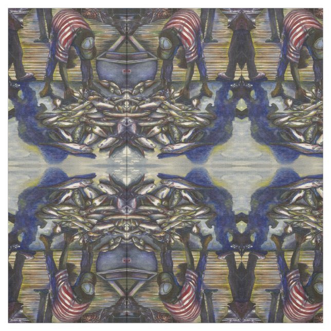 Saturday's Blessings, Harbour Island, Bahamas Fabric (Swatch)