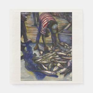Saturday's Blessings, Harbour Island, Bahamas Napkin