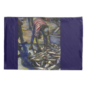Saturday's Blessings, Harbour Island, Bahamas Pillowcase