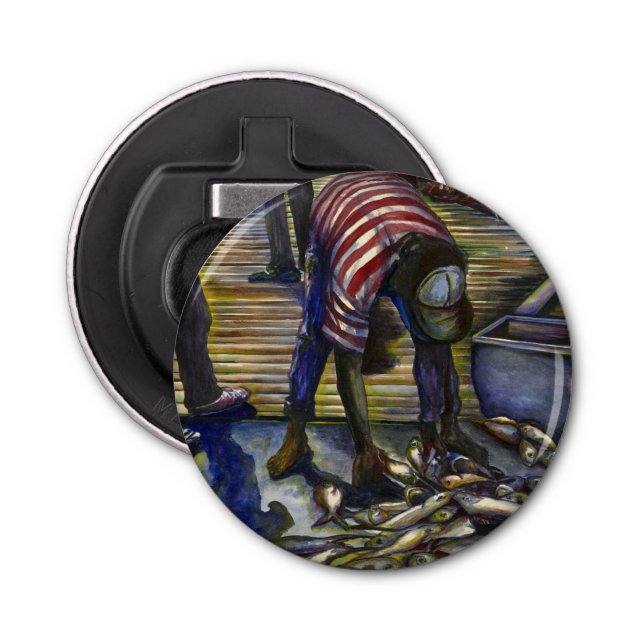 Saturday's Blessings, Harbour Island Bottle Opener (Front)