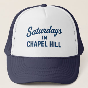 Saturdays in Chapel Hill – Game Day College Town Trucker Hat