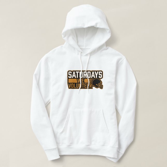 Saturdays we Volunteers - Tennessee (UT) Football Hoodie (Design Front)