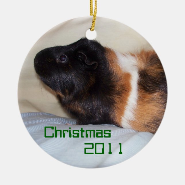 Saturn Ceramic Ornament (Front)